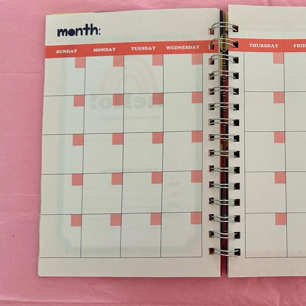 Four Piece Desk Set Agenda/Planner